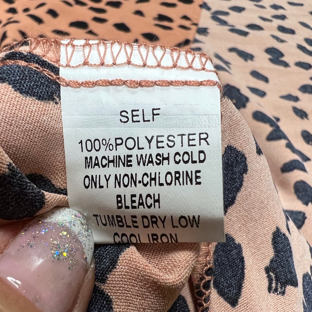 Leopard Print Blouse - image 4